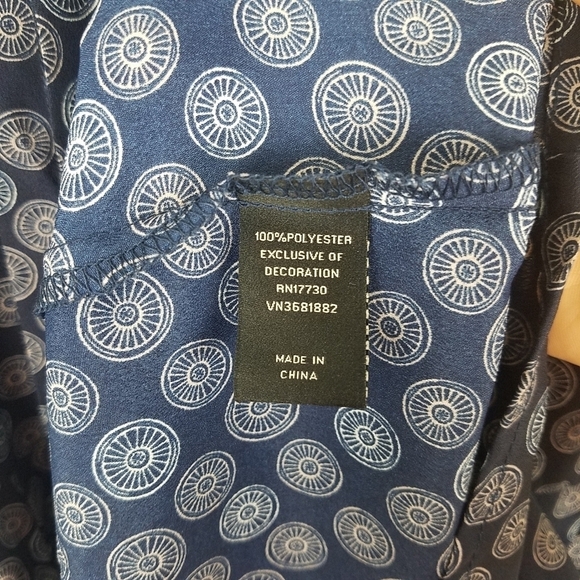 JASON Wu For Target Novelty Print Hidden Button Front Pleated Shirt Dress - Picture 10 of 11